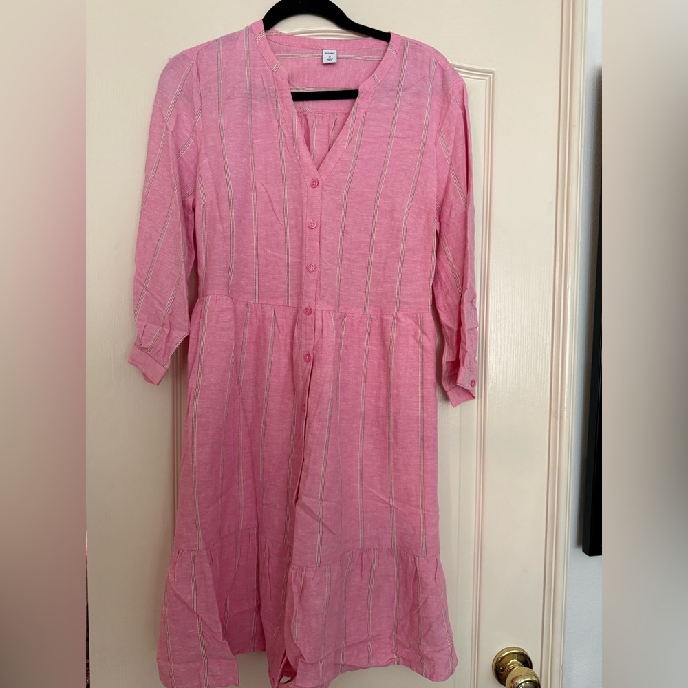 Old navy pink dress size m